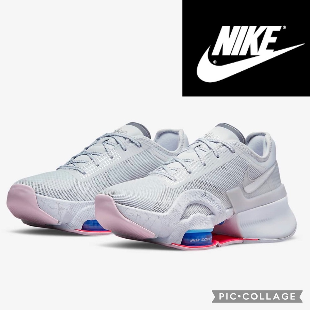 Nike Air Zoom SuperRep 3 Sneakers {Platinum/Grey/Silver} 9